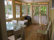 Enclosed front Porch