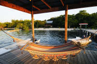 Private Dock with Hammock