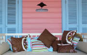 Comfortable outdoor sofa