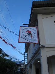 Pirate's Bay Inn - Street Sign