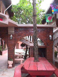 Tropical Sunset Courtyard - Click to enlarge