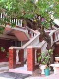 Tropical Sunset Courtyard - Click to enlarge
