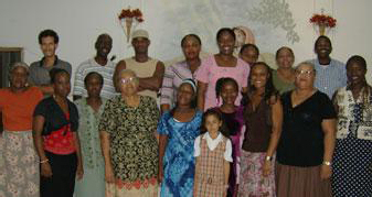 Utila Methodist Church Congreation