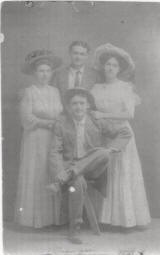 Clarice Howell, Beltran Howell, Eugene Howell  (seated) Emma Thompson - Click to enlarge