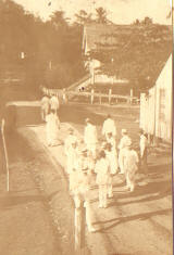 Utila Main Street 1920's - Click to enlarge