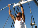 Captain Rusty in action