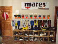 Utila Dive Supplies - Store Interior 2